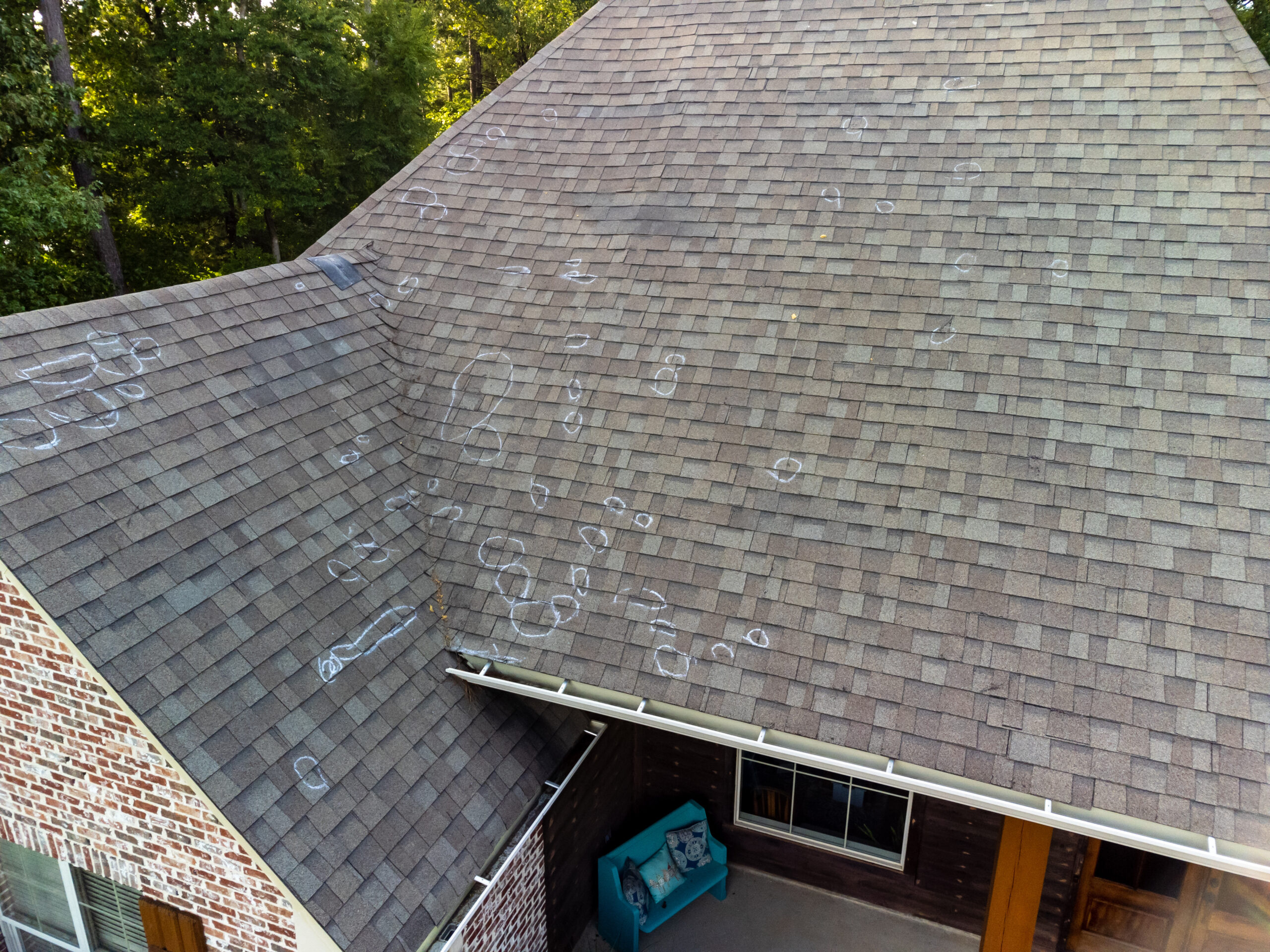 Hail Damage - Hennessey Roofing Colorado Springs, CO